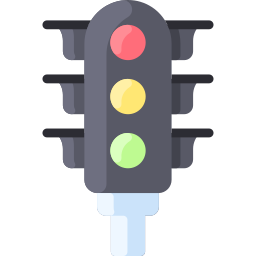 Traffic lights icon