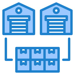 Distribution center icon