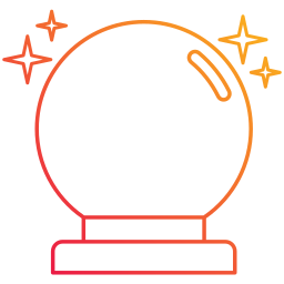 Crystal ball icon