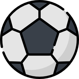 palla da calcio icona
