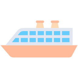 Круизный корабль иконка