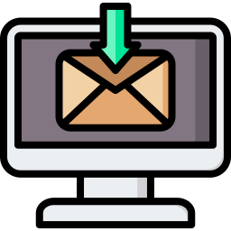 Inbox mail icon