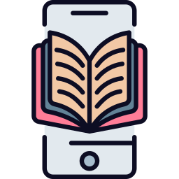 Digital library icon