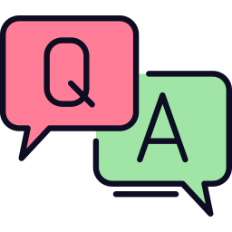 Question and answer icon