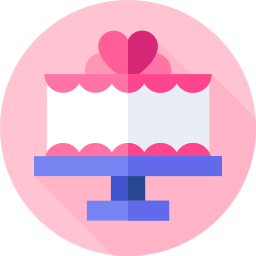 Birthday cake icon