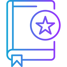 Educational book icon