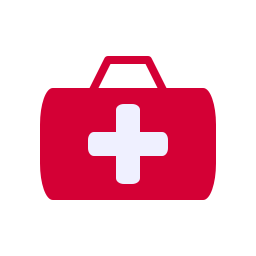 Medical box icon