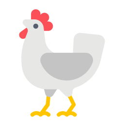 poule Icône