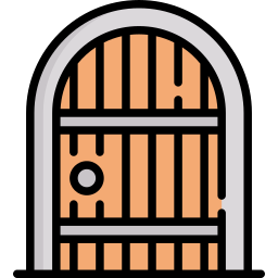 puerta icono