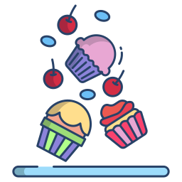 cupcake icoon