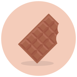 barra de chocolate Ícone