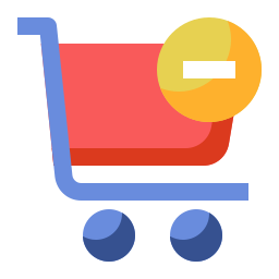 Remove from cart icon