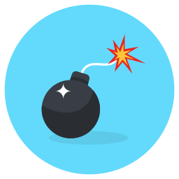 bomba icono
