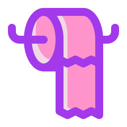 Toilet paper icon