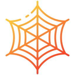 Spider web icon