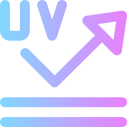 tejido de protección uv icono