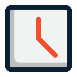 Wall clock icon