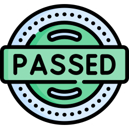 Passed icon
