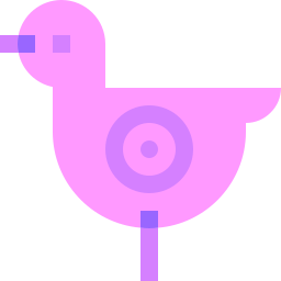 Duck shooting icon