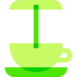 Tea cup ride icon