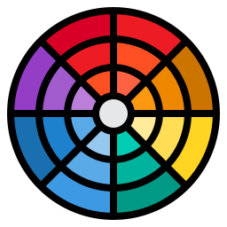 Color wheel icon