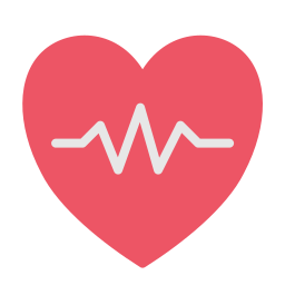 Heart beat icon