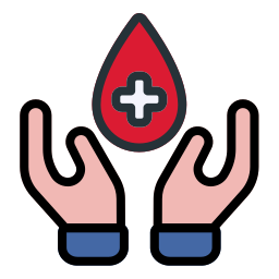 Blood donation icon