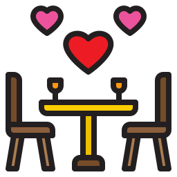 Dinner table icon