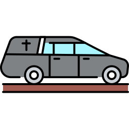 carro funebre icona