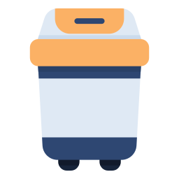 Trash bin icon