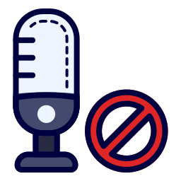 silencio icono
