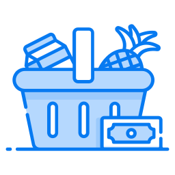 Shopping basket icon