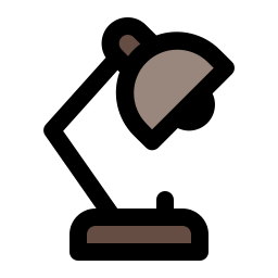 Desk lamp icon