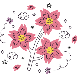flores sticker