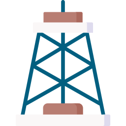 wieża naftowa ikona