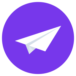 Paper plane icon