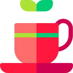 taza de té icono