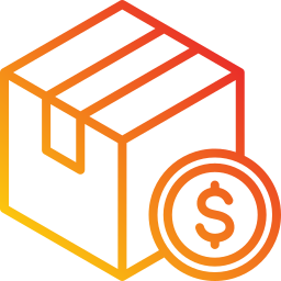 Shipping cost icon