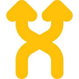 Shuffle arrows icon
