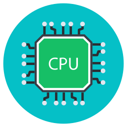 Computer chip icon