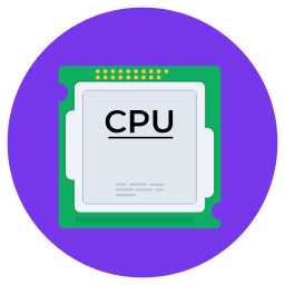 Компьютерный чип иконка