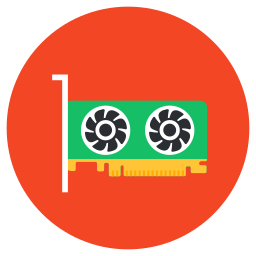 Graphic card icon