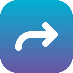 Turn right icon