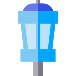 Street lamp icon