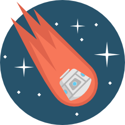 Space capsule icon