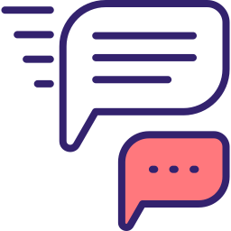 Chat bubble icon