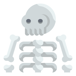 squelette Icône