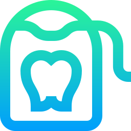 Dental floss icon