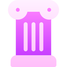 columna griega icono