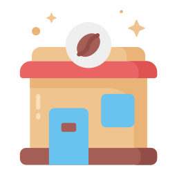 Coffee shop icon